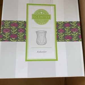 Scentsy alabaster warmer